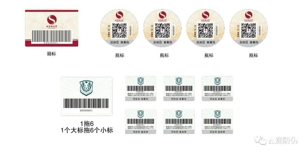 防伪标签一般贴在哪里